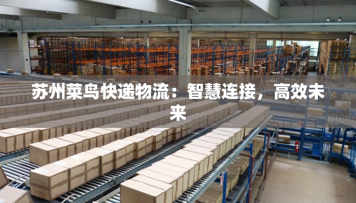 苏州菜鸟快递物流：智慧连接，高效未来