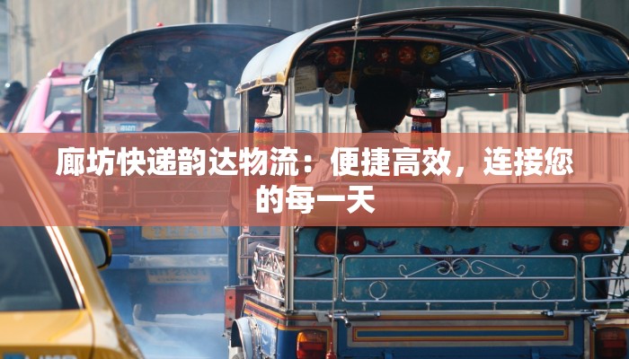 廊坊快递韵达物流：便捷高效，连接您的每一天